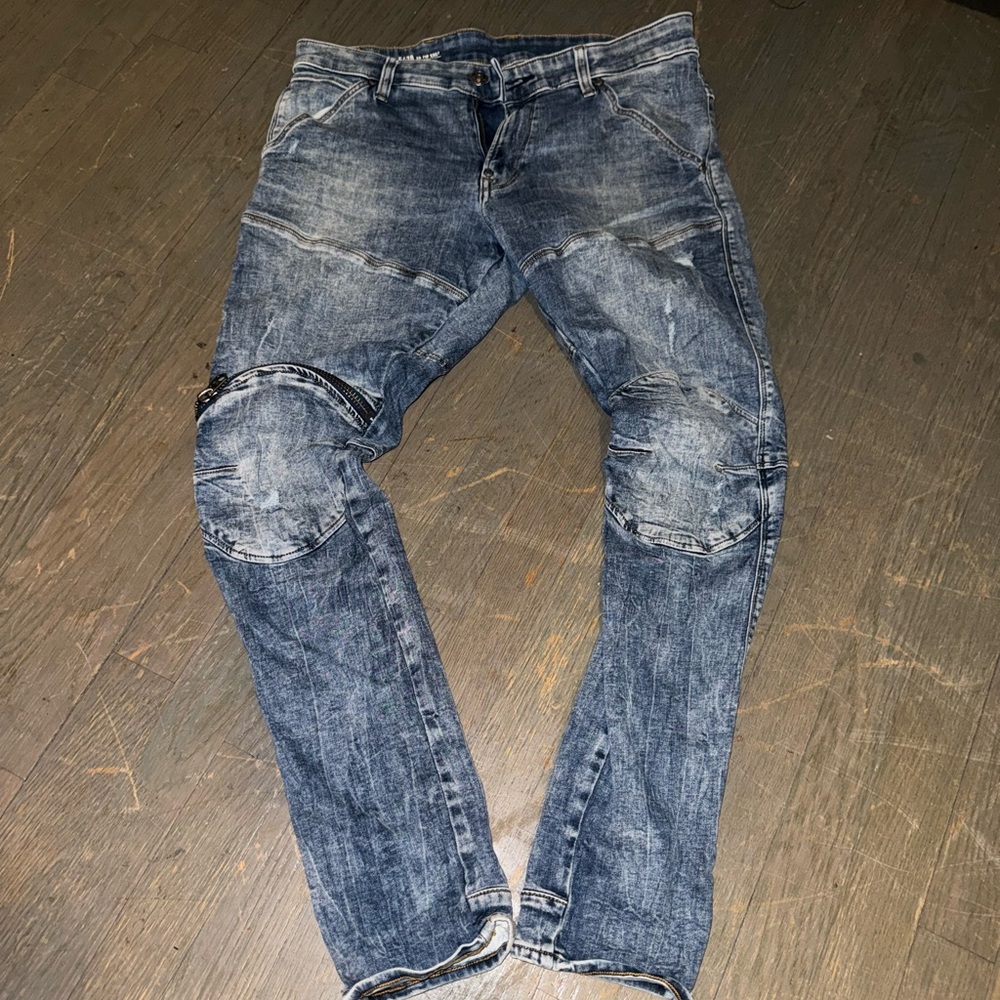 G STAR JEANS MENS SIZE 33/30 GOOD CONDITION